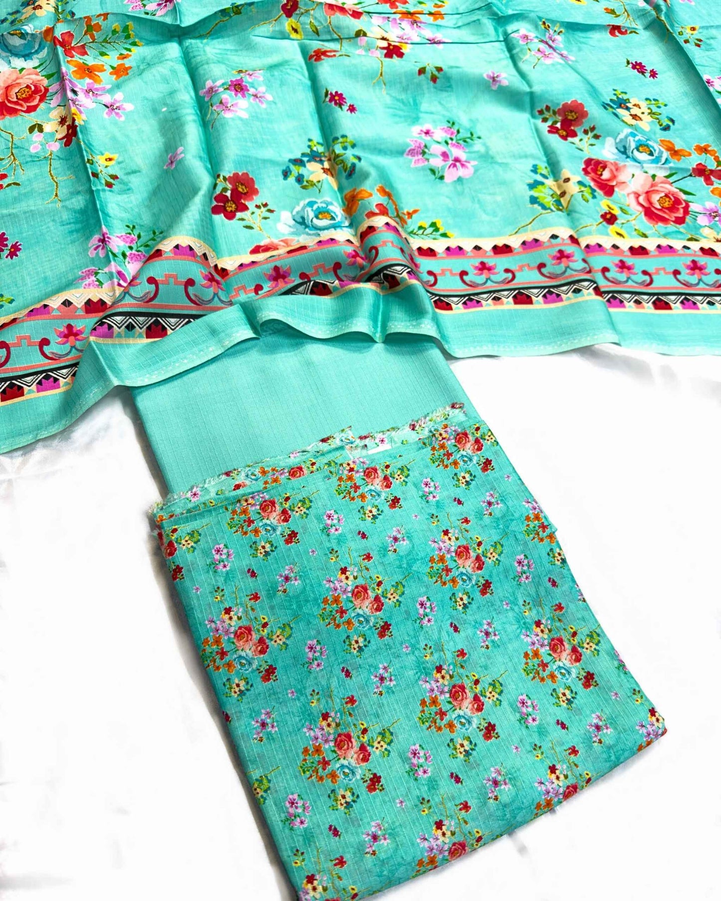 3PC Premium Doria Viscouse Plain Doria Trouser