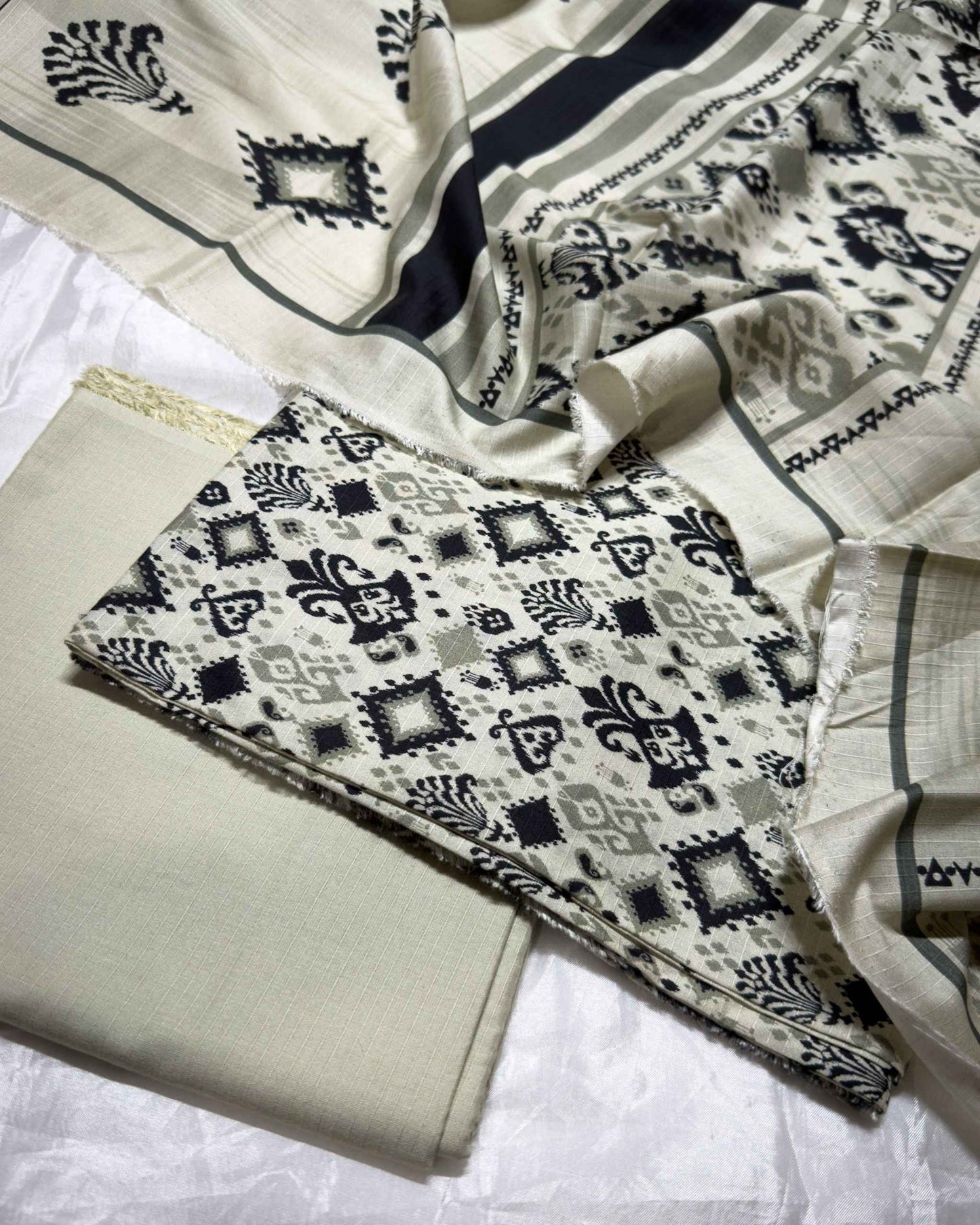 3PC Premium Doria Viscouse Plain Doria Trouser