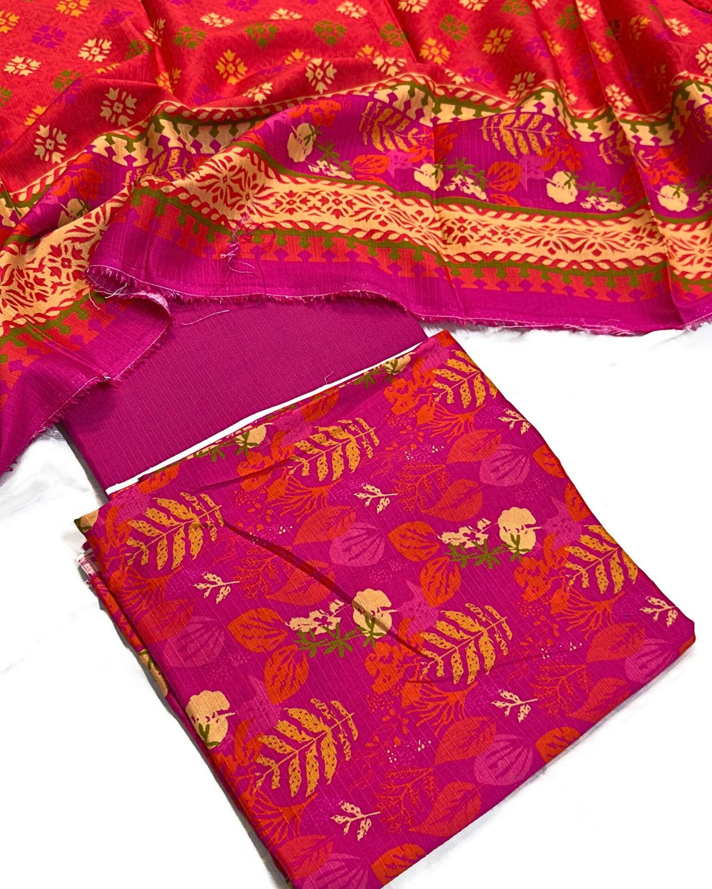 3PC Premium Doria Viscouse Plain Doria Trouser