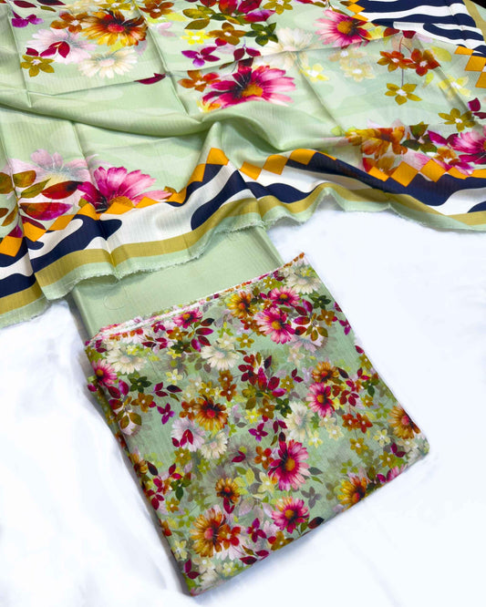 3PC Premium Doria Viscouse Plain Doria Trouser