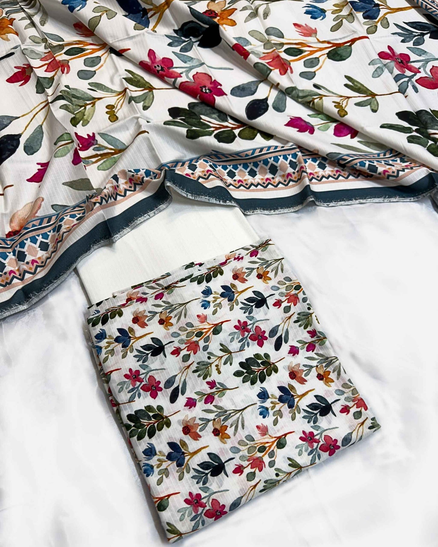 3PC Premium Doria Viscouse Plain Doria Trouser