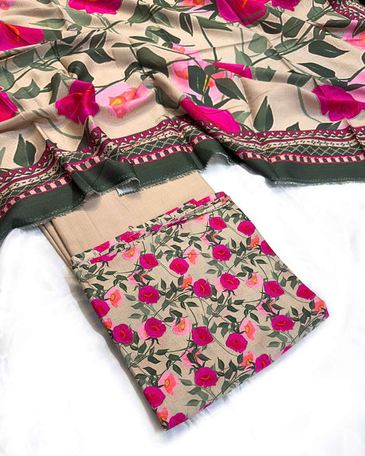 3PC Premium Doria Viscouse Plain Doria Trouser