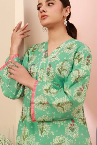 2 Piece Lawn Printed Unstitched