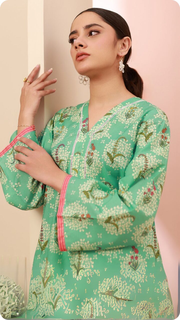 2 Piece Lawn Printed Unstitched