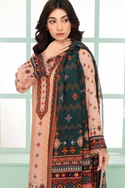 Romia By Wania VOL:03 Unstitched Lawn 3 Piece #01