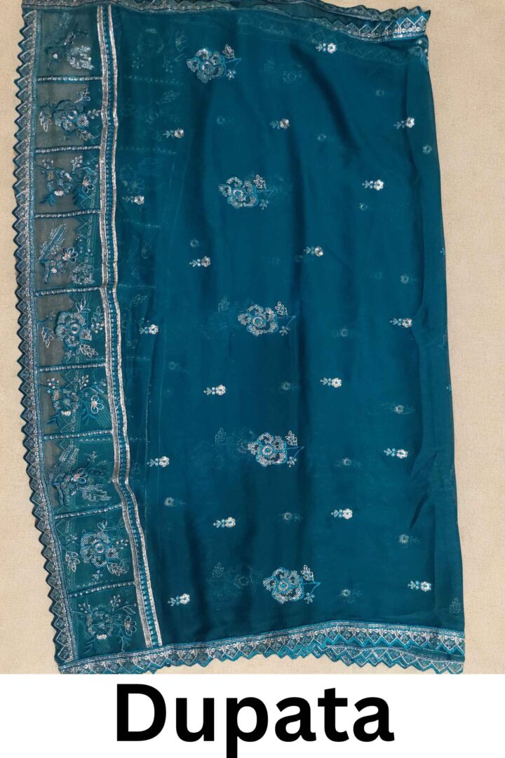 Zyra Premium Chiffon Embroidered Suit NS-BRQ - Image 3