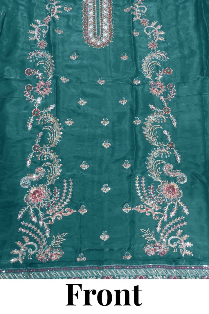 Sheesha Silk Handmade Crystal NS-1193 - Image 2