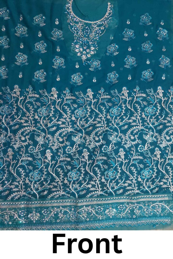 Zyra Premium Chiffon Embroidered Suit NS-BRQ - Image 2