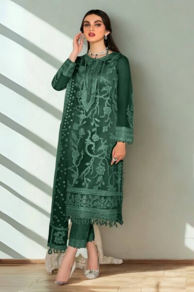 Zyra Premium Chiffon Embroidered Suit NS-BRQ